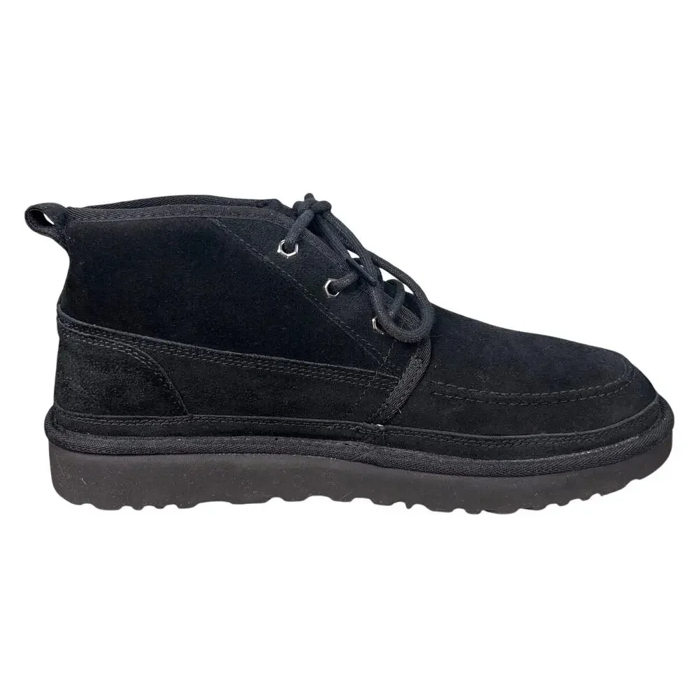 UGG Men's Neumel Moc Black Suede Chukka Boots Size 11